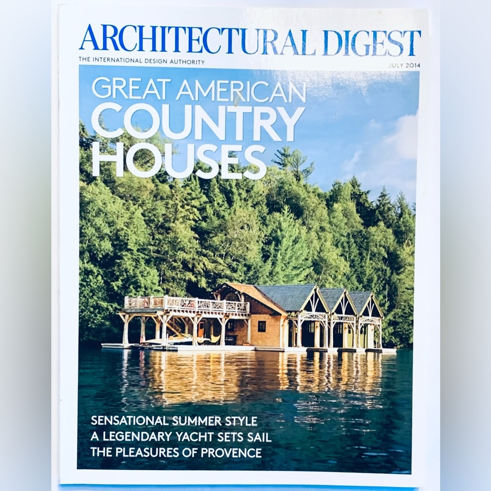 July 2014 Architectural Digest Great American Country Houses